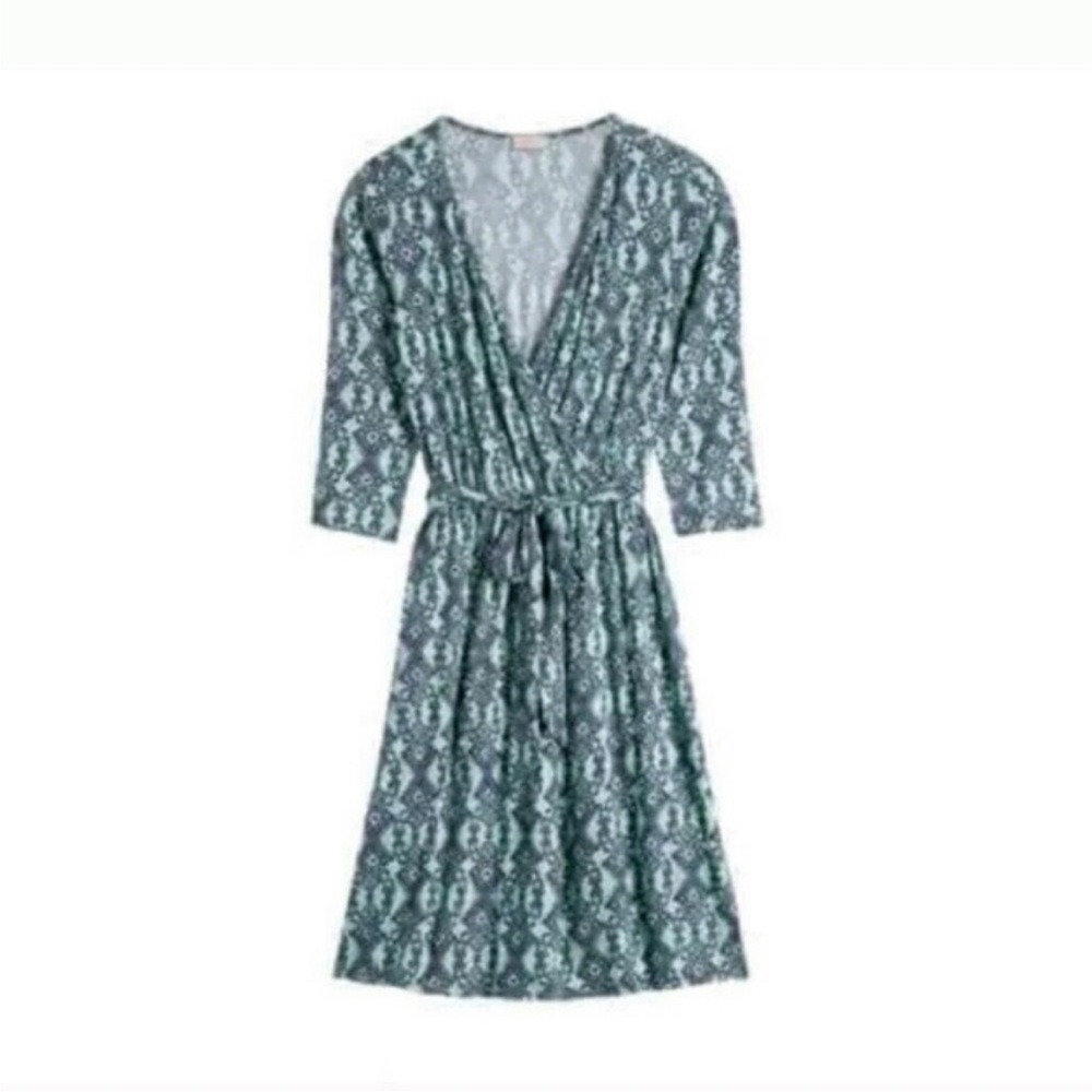 Pixley Dexter Faux Wrap Midi Dress